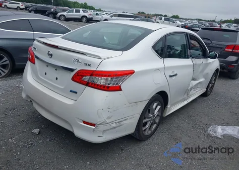 2014 Nissan Sentra Sr из США, поврежденный, VIN 3N1AB7AP1EL643148